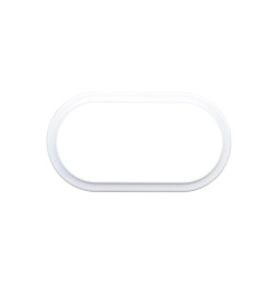 NAVIGATOR - Marco liso KEOPS oval 20W blanco