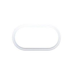 NAVIGATOR - Marco liso KEOPS oval 15W blanco