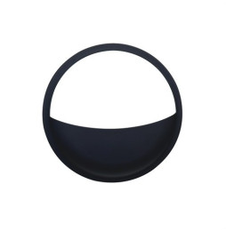 NAVIGATOR - Marco decorativo redondo KEOPS 20W negro