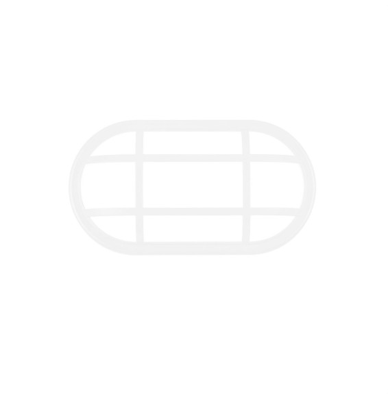 NAVIGATOR - Marco rejilla oval KEOPS 20W blanco