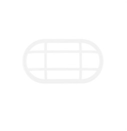 NAVIGATOR - Marco rejilla oval KEOPS 20W blanco