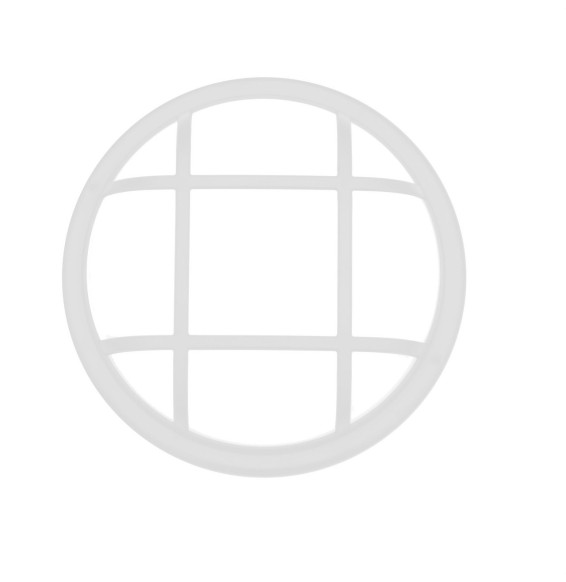 NAVIGATOR - Marco rejilla KEOPS redondo 15W blanco