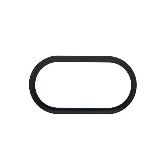 Marco liso KEOPS oval 15W negro
