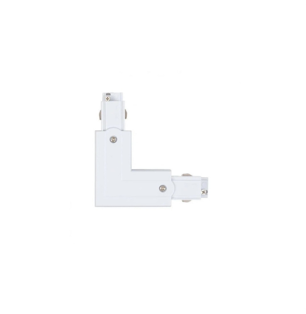 NAVIGATOR - Conector carril forma L NTF IP20 derecha blanco