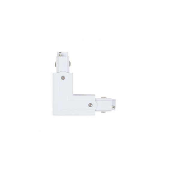NAVIGATOR - Conector carril forma L NTF IP20 derecha blanco