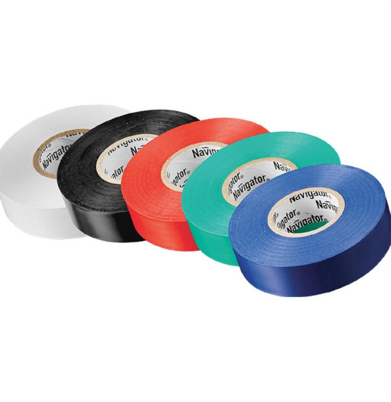 NAVIGATOR - Cinta adhesiva NIT A19 20 negro