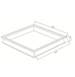 NAVIGATOR - Kit panel LED GOYA 60x60