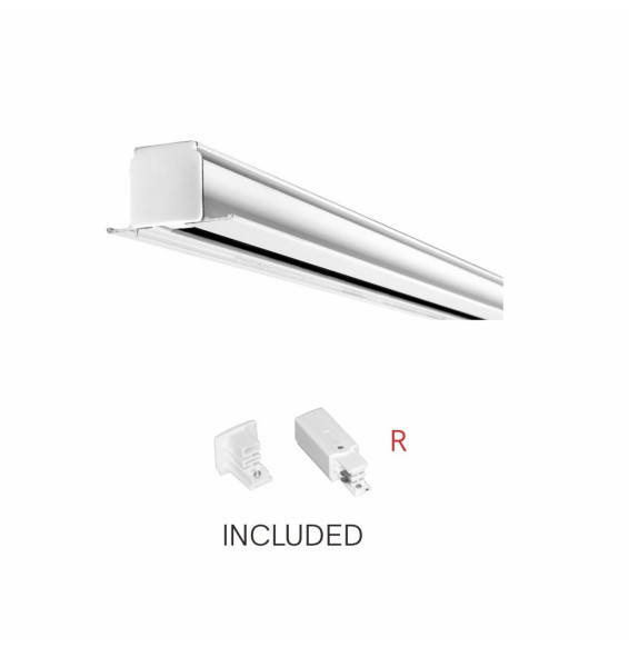 BENEITO FAURE - Carril trifásico empotrable 3 metros