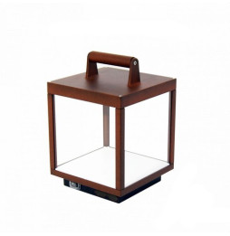 BENEITO FAURE - Luminaria portátil exterior VISOR 5W LED 3000K corten aluminio