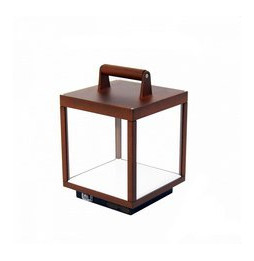 BENEITO FAURE - Luminaria portátil exterior VISOR 5W LED 3000K corten aluminio