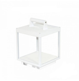 BENEITO FAURE - Luminaria portátil exterior VISOR 5W LED 3000K blanco aluminio