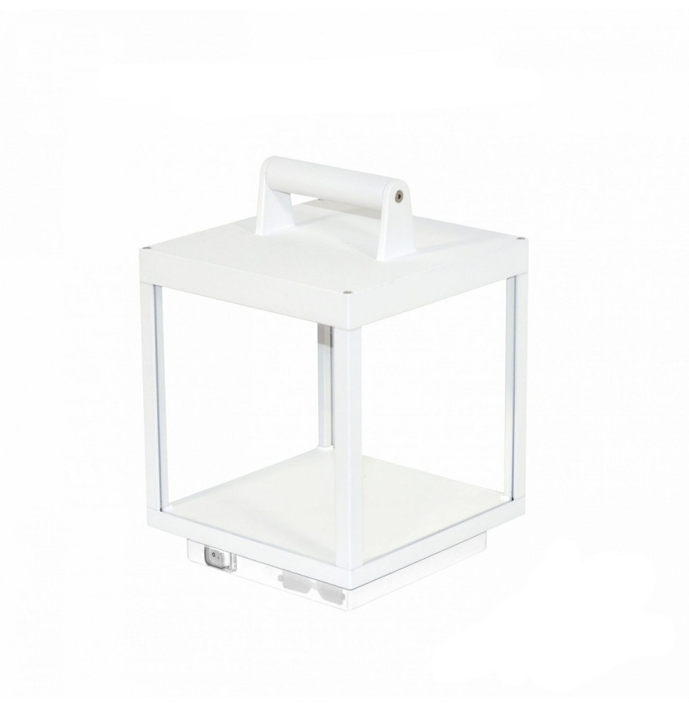 BENEITO FAURE - Luminaria portátil exterior VISOR 5W LED 3000K blanco aluminio