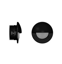 BENEITO FAURE - Aplique redondo ILO 2W 220-240V 120° 3000K 60lm negro