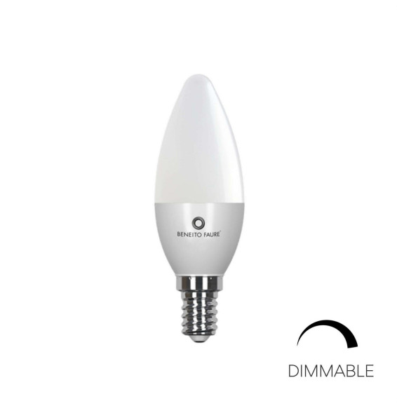 BENEITO FAURE - Lámpara LED FLAMA dimable 5,5W E14 3000K