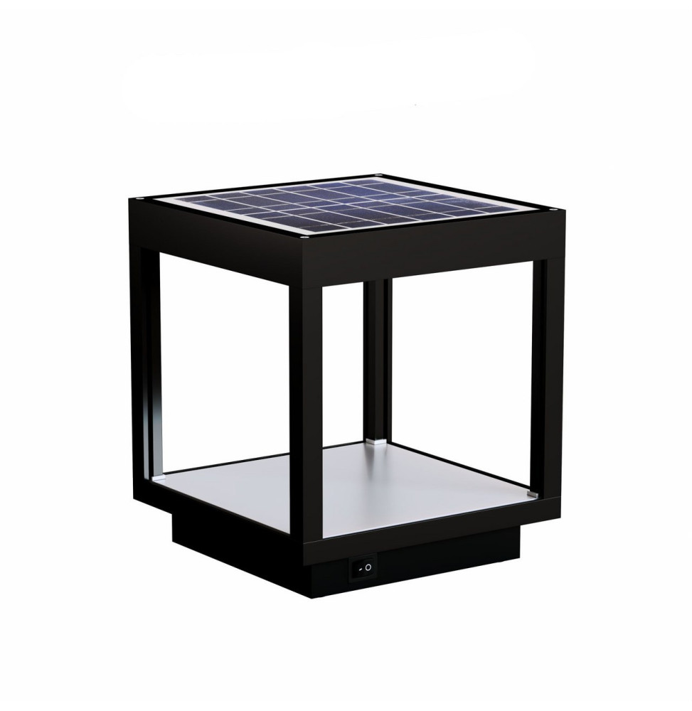 BENEITO FAURE - Luminaria jardín VISOR SOLAR 3,5W 120° 460lm negro