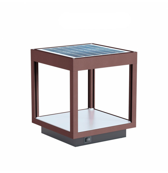 BENEITO FAURE - Luminaria jardín VISOR SOLAR 3,5W 120° 460lm corten