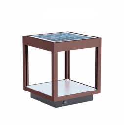 BENEITO FAURE - Luminaria jardín VISOR SOLAR 3,5W 120° 460lm corten