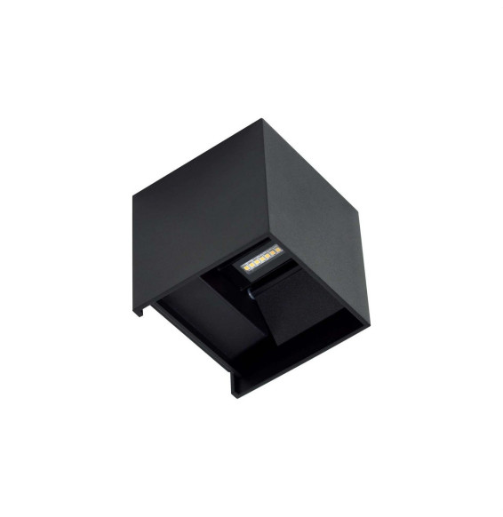 BENEITO FAURE - Aplique LEK negro 6,8W 220-240V 10° 120° 2700K IP54 480lm