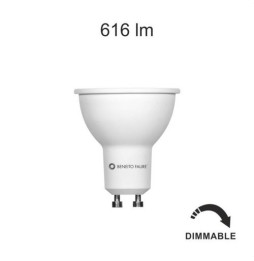 BENEITO FAURE - Lámpara dicroica GU10 LED HOOK dimable 6W 60º 3000K