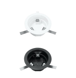 BENEITO FAURE - Adaptador negro para empotrar base redonda proyector