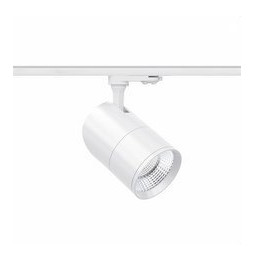 BENEITO FAURE - Proyector ASTON blanco 20W 15°/38°/60° Switch 2700K/3000K/4000K para carril
