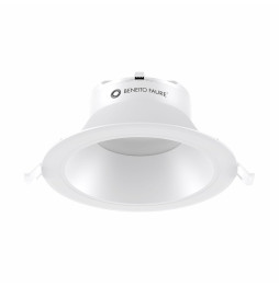 BENEITO FAURE - Downlight THESSIS blanco LED 25W 220-240V 90°/ Switch 3000K-4000K-5000K