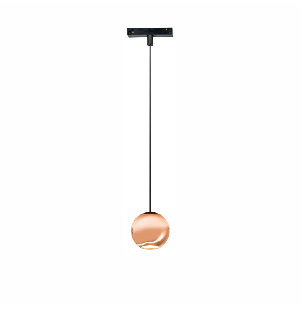 BENEITO FAURE - Luminaria BORA 48V suspensión 8,5W carril magnético 3000K oro rosa