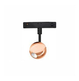 BENEITO FAURE - Luminaria MINI BORA 48V 4,5W carril magnético 2700K oro rosa