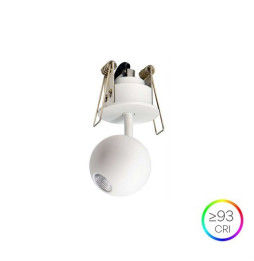 BENEITO FAURE - Luminaria BORA florón encastrar blanco 4,5W 110-240V 38° 2.700K 290lm