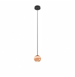 BENEITO FAURE - Luminaria BORA suspensión florón superficie oro rosa 8,5W 220-240V 36° 2.700K 530lm