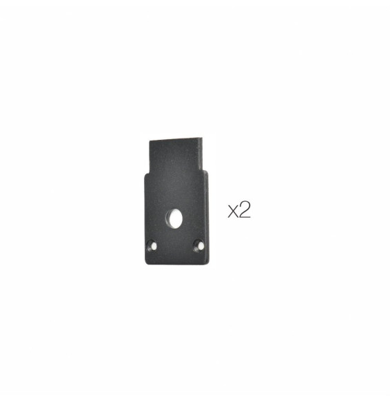 BENEITO FAURE - Tapa final encastrar carril magnético negro