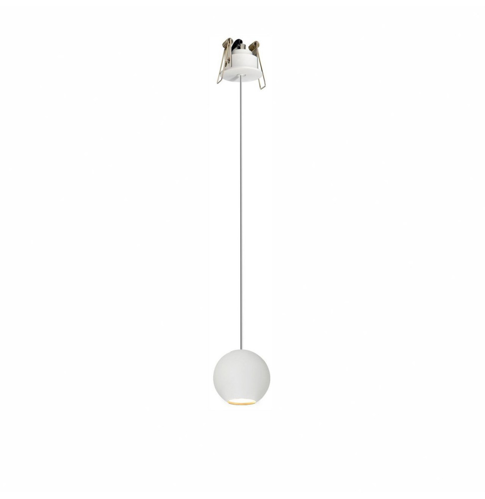 BENEITO FAURE - Luminaria BORA suspensión florón encastrar blanco 8,5W 220-240V 36° 2.700K 530lm