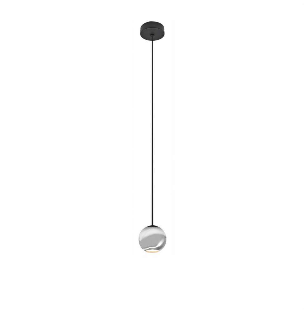 BENEITO FAURE - Luminaria BORA suspensión florón superficie cromo mate 8,5W 220-240V 36° 3.000K 540lm