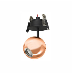 BENEITO FAURE - Luminaria BORA florón encastrar oro rosa 8,5W 220-240V 36° 3.000K 540lm