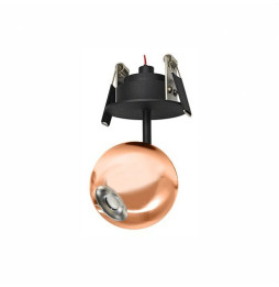 BENEITO FAURE - Luminaria BORA florón encastrar oro rosa 8,5W 220-240V 36° 3.000K 540lm