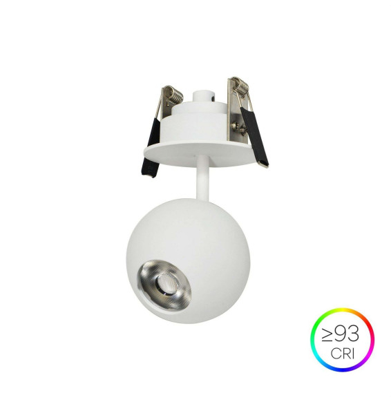 BENEITO FAURE - Luminaria BORA florón encastrar blanco 8,5W 220-240V 36° 2.700K 530lm