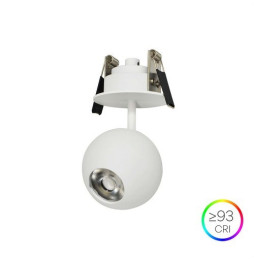 BENEITO FAURE - Luminaria BORA florón encastrar blanco 8,5W 220-240V 36° 2.700K 530lm