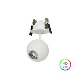 BENEITO FAURE - Luminaria BORA florón encastrar blanco 8,5W 220-240V 36° 2.700K 530lm