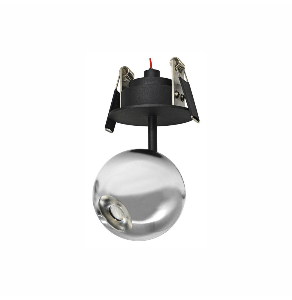 BENEITO FAURE - Luminaria BORA florón encastrar cromo mate 8,5wV 220-240V 36° 3.000K 540lm