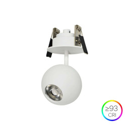 BENEITO FAURE - Luminaria BORA florón encastrar blanco 8,5W 220-240V 36° 3.000K 540lm