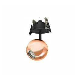 BENEITO FAURE - Luminaria BORA florón encastrar oro rosa 8,5W 220-240V 36° 2.700K 530lm