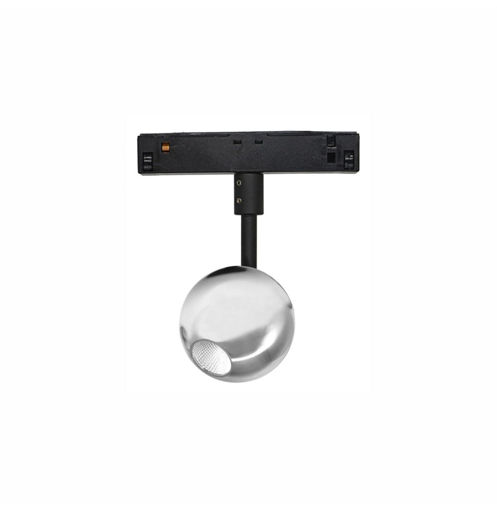 BENEITO FAURE - Luminaria MINI BORA 48V 4,5W carril magnético 3000K plata