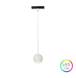 BENEITO FAURE - Luminaria BORA 48V suspensión 8,5W carril magnético 3000K blanco mate