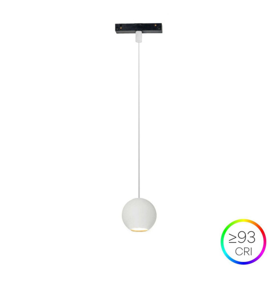 BENEITO FAURE - Luminaria BORA 48V suspensión 8,5W carril magnético 2700K blanco mate