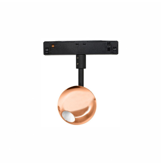 BENEITO FAURE - Luminaria MINI BORA 48V 4,5W carril magnético 3000K oro rosa