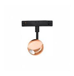 BENEITO FAURE - Luminaria MINI BORA 48V 4,5W carril magnético 3000K oro rosa