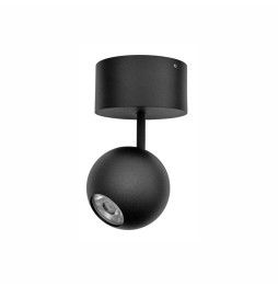 BENEITO FAURE - Luminaria BORA florón superficie negro 8,5W 220-240V 36° 3.000K 540lm