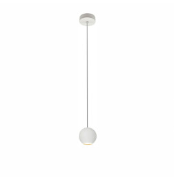 BENEITO FAURE - Luminaria BORA suspensión florón superficie blanco 8,5W 220-240V 36° 3.000K 540lm