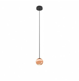 BENEITO FAURE - Luminaria BORA suspensión florón superficie oro rosa 8,5W 220-240V 36° 3.000K 540lm