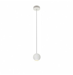 BENEITO FAURE - Luminaria BORA suspensión florón superficie blanco 8,5W 220-240V 36° 2.700K 530lm